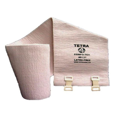 Bandage Comfo-Tex 6"x5yd Elastic _ Medium Weight Stretch Clips LF 12/BX - Surgical Supplies NY